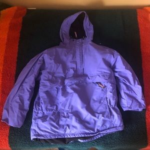 Vintage L L Bean periwinkle winter coat size L